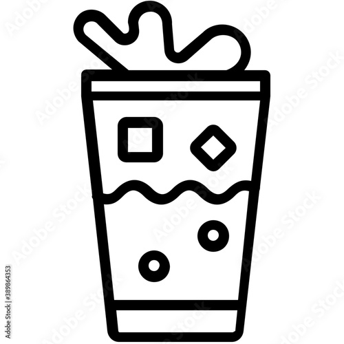 
A glass filled with traditional drink made with yogurt and water known as lassi 
