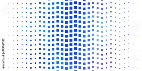 Light Blue, Red vector pattern in square style.