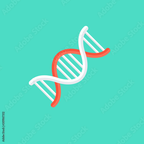 
Dna strand design icon, genetics concept
