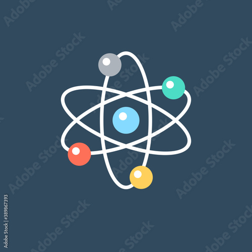 
Lab sample tubes with molecular structure depicts chemistry concept 
