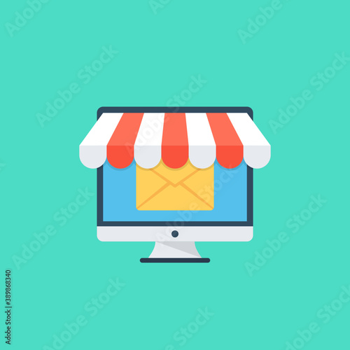 
sending commercial messages to a group of people, using email, email marketing
