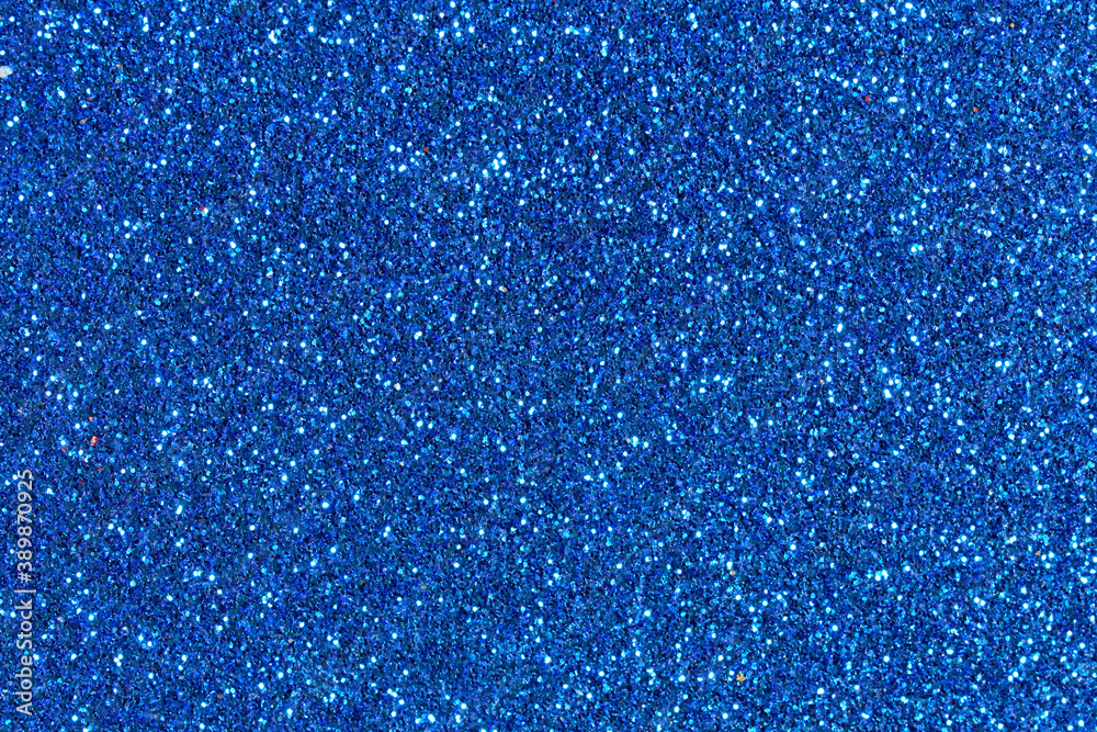 Obraz premium Magical sparkling detailed Christmas blue background. Lots of vibrant factions. For winter New Year pictures.