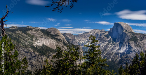 Half Dome in Yosemite valley
