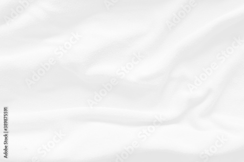 White and grey Smooth elegant background with cloth soft waves. Cloth texture can use as background design.