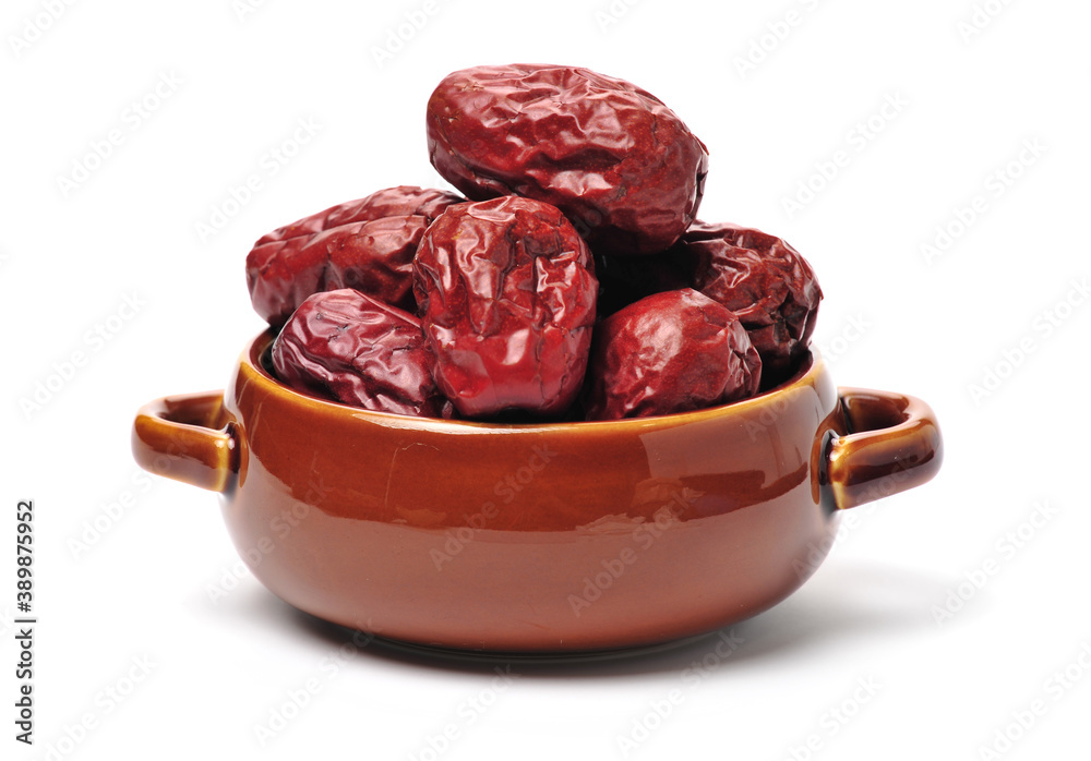 red date on white background red date on white background