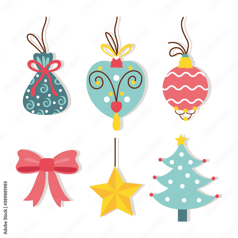 happy merry christmas celebration card with balls bundle happy merry christmas celebration card with balls bundle