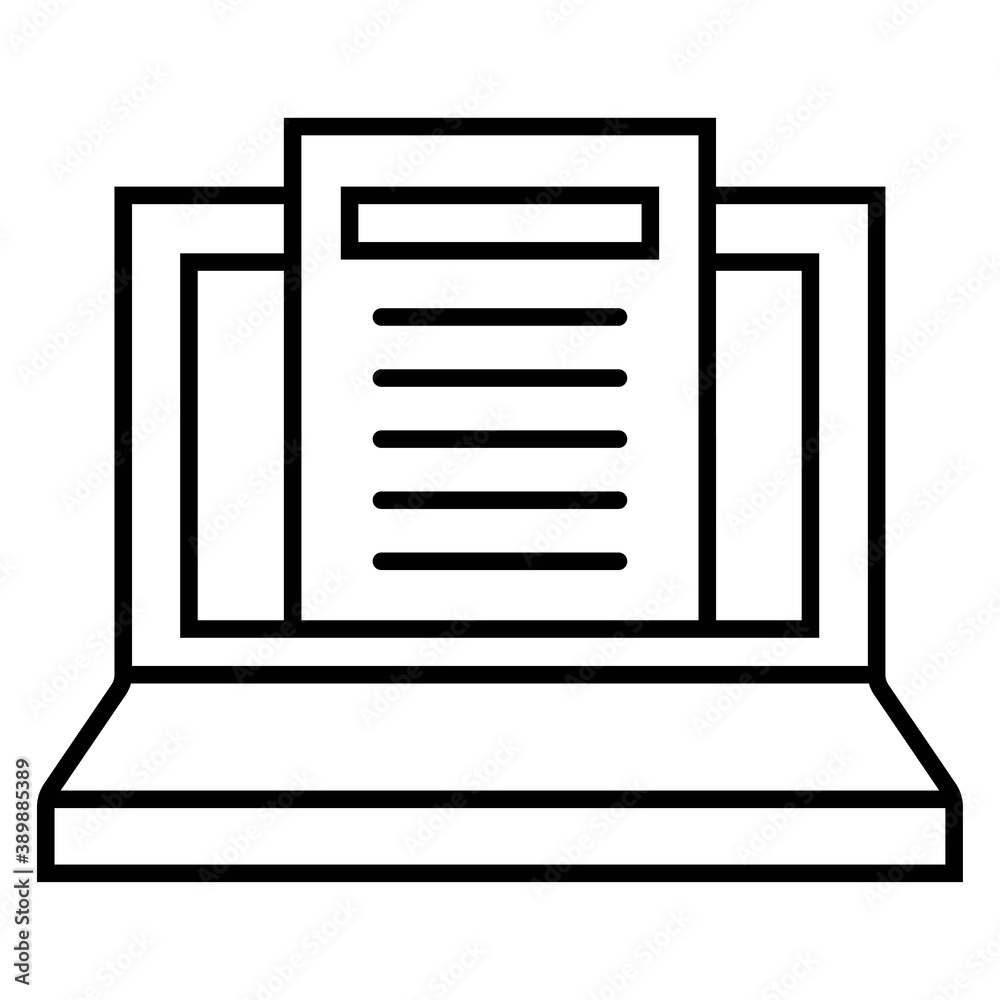 online blogging icon vector illustration online blogging icon vector illustration