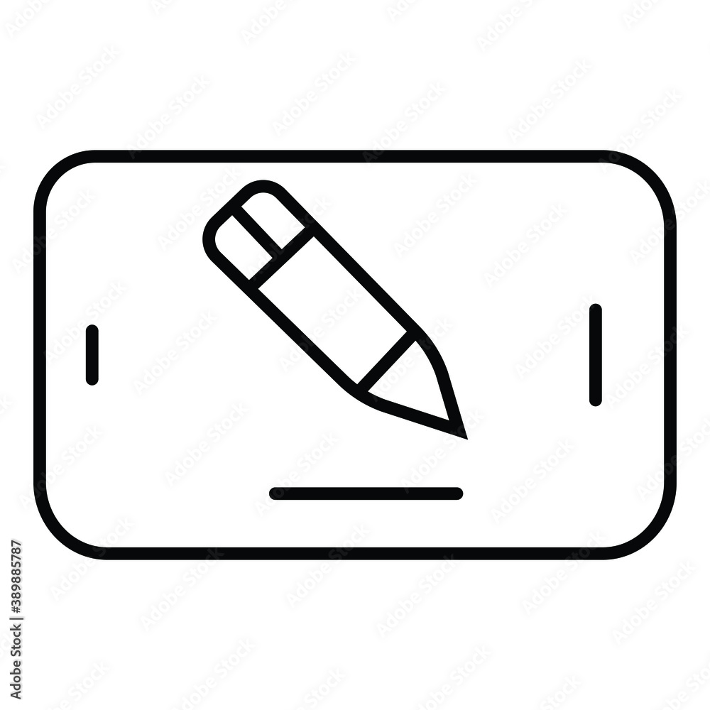 Edit icon vector illustration photo Edit icon vector illustration photo