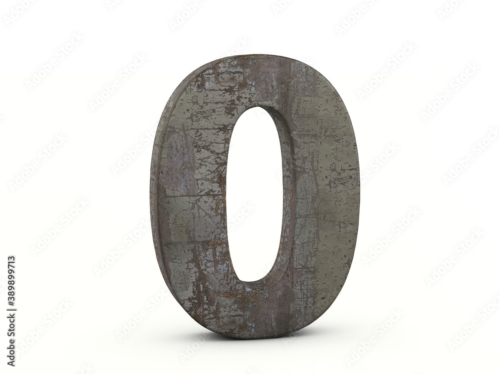 Rusty metal number zero Rusty metal number zero