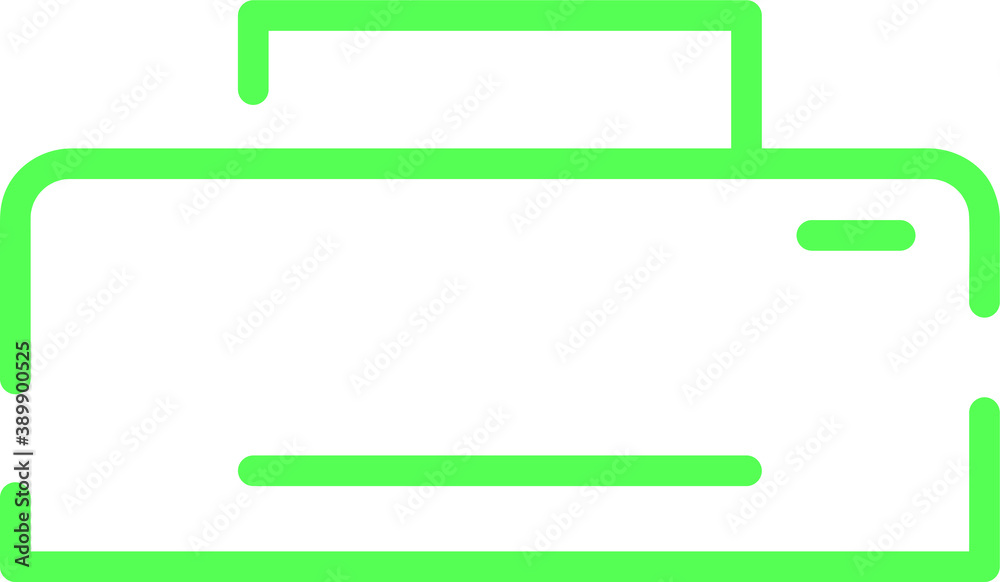 vector icon business line printing vector icon business line printing