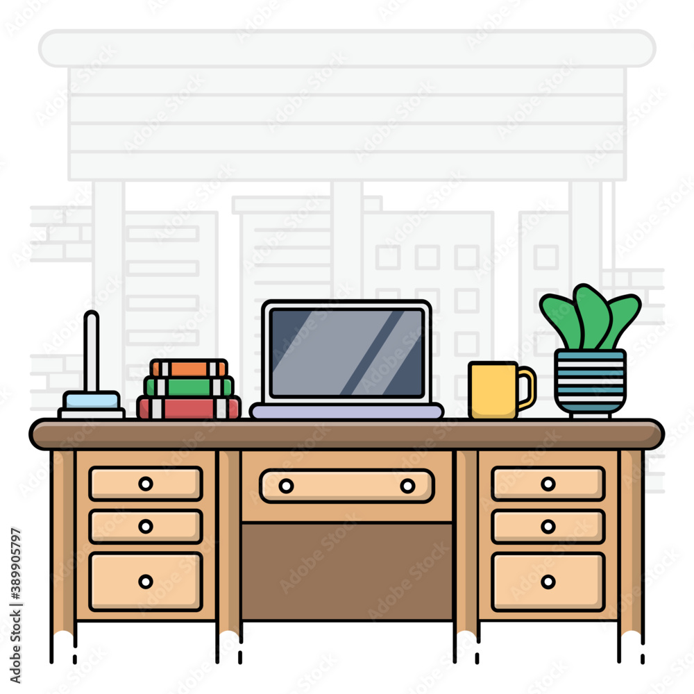 Fototapeta premium Executive Desk 