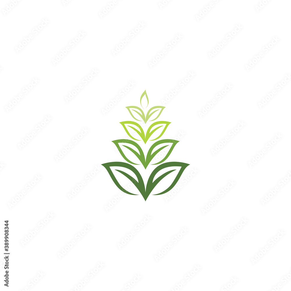 Leaf ecology Logo Template vector Leaf ecology Logo Template vector