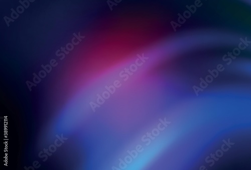 Dark Pink, Blue vector blurred bright texture.