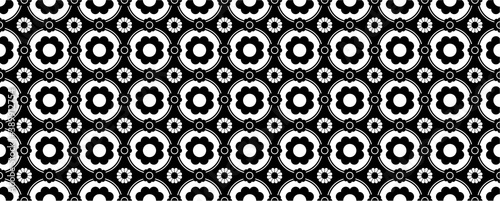 70's retro pattern material vector illustration 