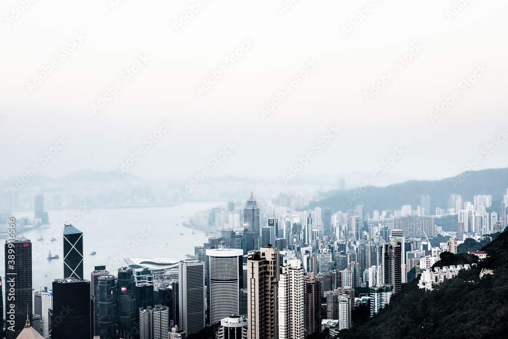 Fototapeta premium Hongkong view