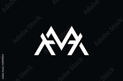MH logo letter design on luxury background. HM logo monogram initials letter concept. MH icon logo design. HM elegant and Professional letter icon design on black background. M H MH HM