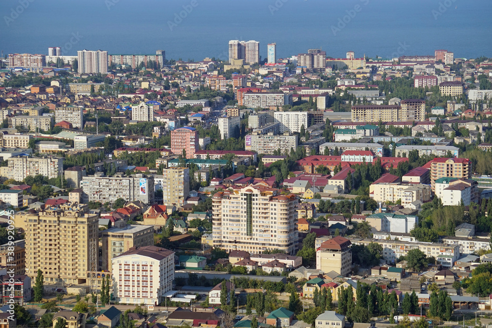 Makhachkala. View of the city from above