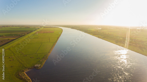 MIKOSZEWO UJŚCIE WISŁY DO BAŁTYKU Z DRONA