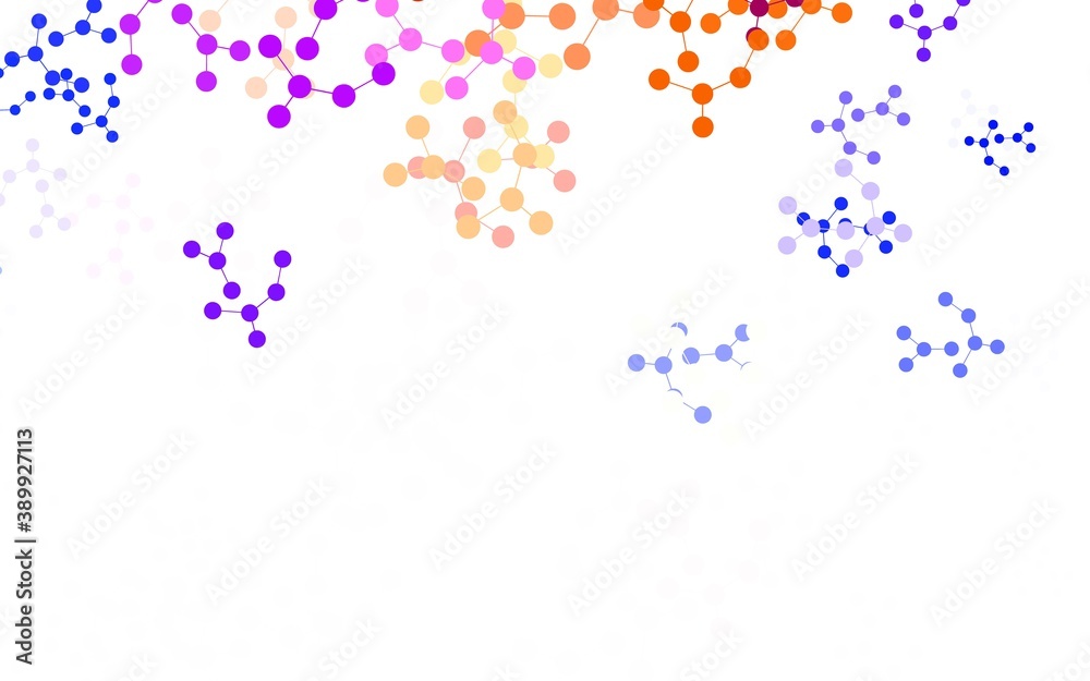 Light Purple vector template with artificial intelligence structure. Light Purple vector template with artificial intelligence structure.