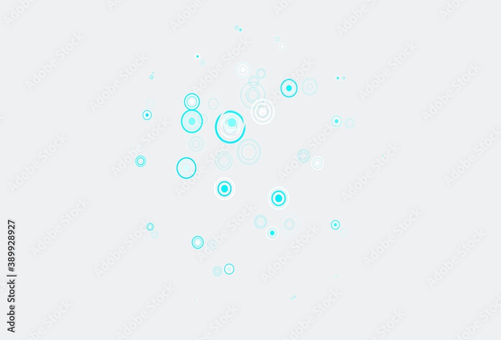 Light Green vector texture with disks.