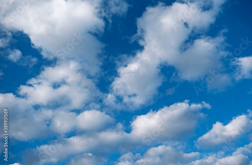 cloudscape in sky