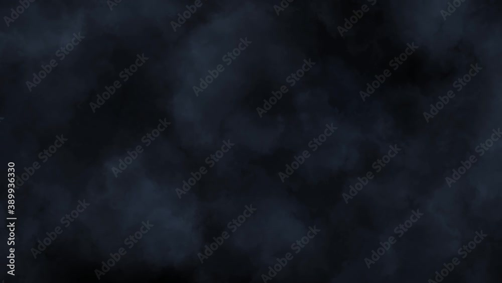 clouds in black