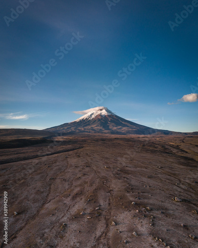 volcano in island