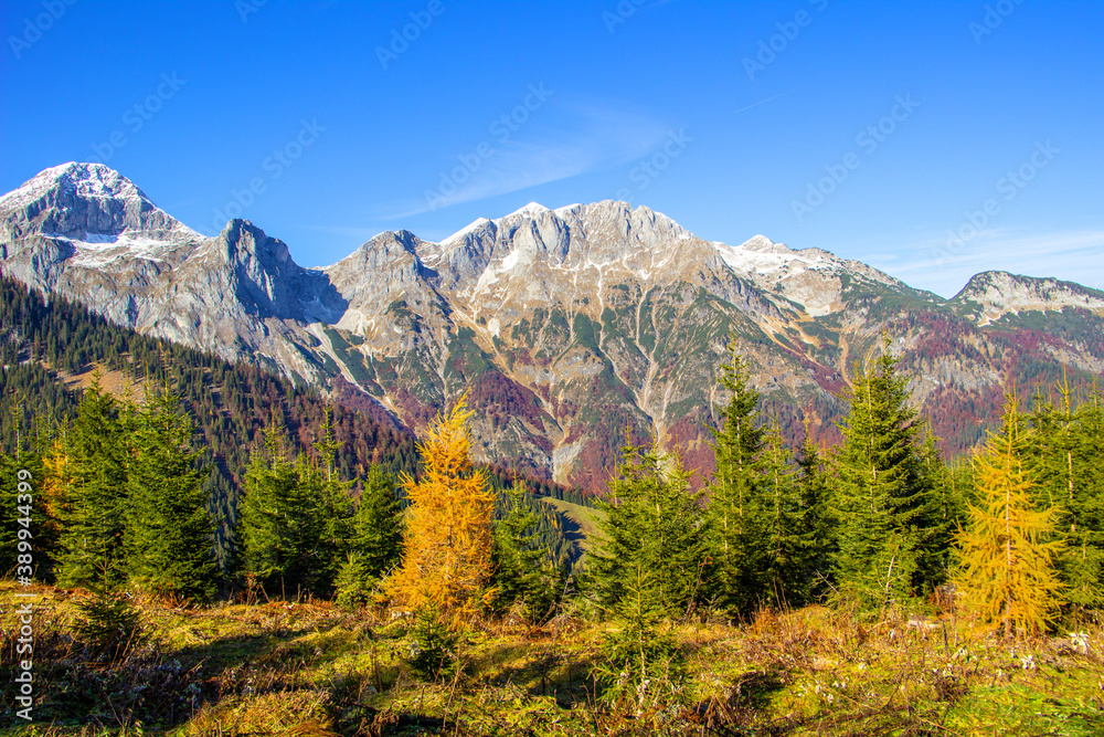 Herbstzauber auf der Karalm in St.Martin im Tennengebirge