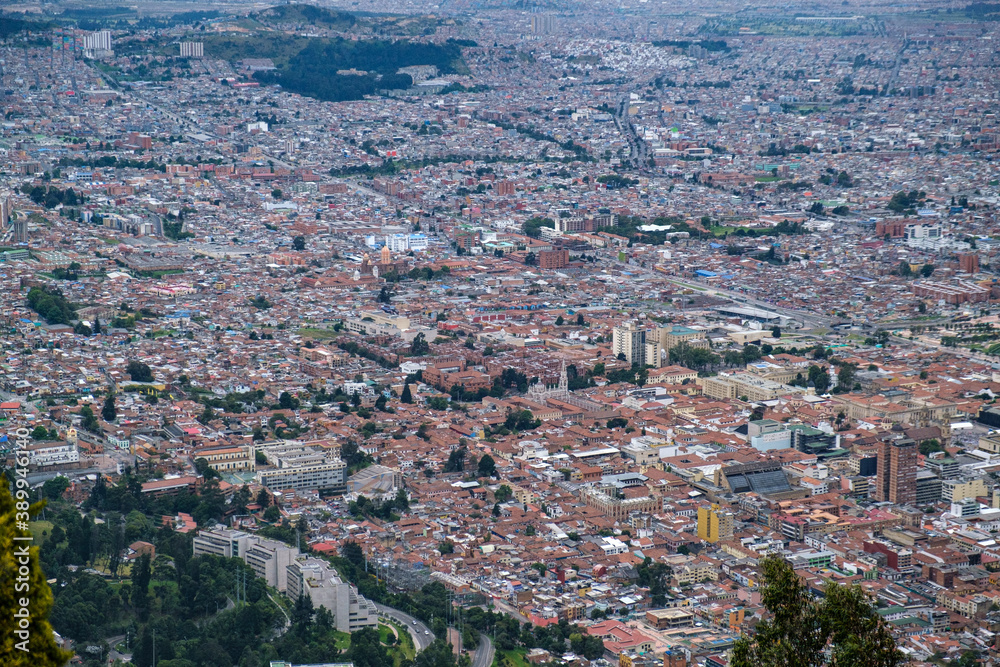 Bogota von oben