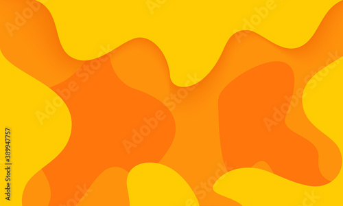 Abstract background of rounded shapes. Smooth lines cover design. 