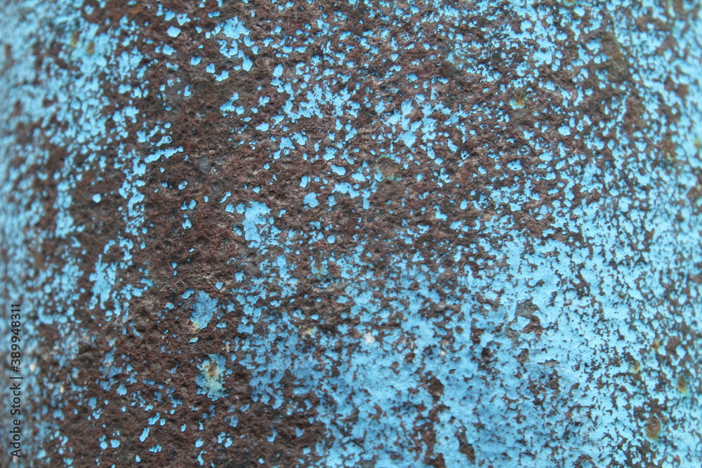 Obraz premium rust on the painted iron