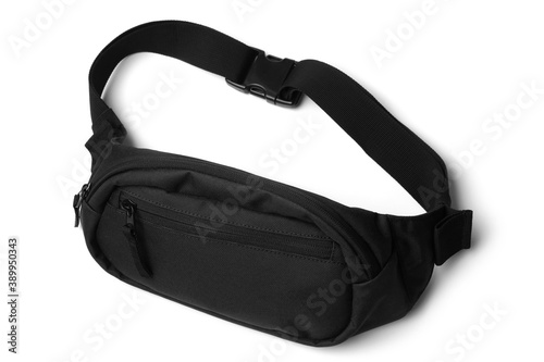 Black waist pouch photo