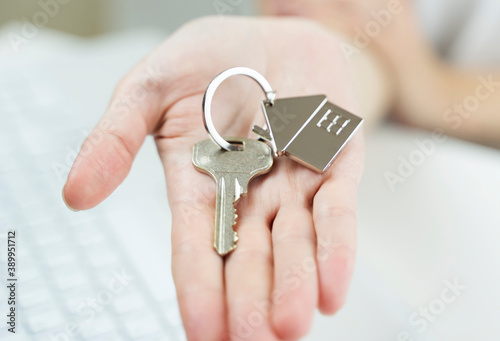 the key to your own home in the palm of the girl