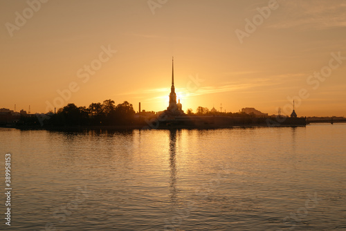 The Peter and Paul Fortress in St.Petersburg, Russia © myskina6