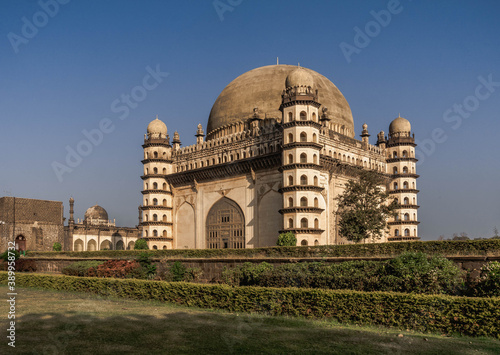 Golumbumbaz tomb with one of the largest domes in the world, Bijapur, India