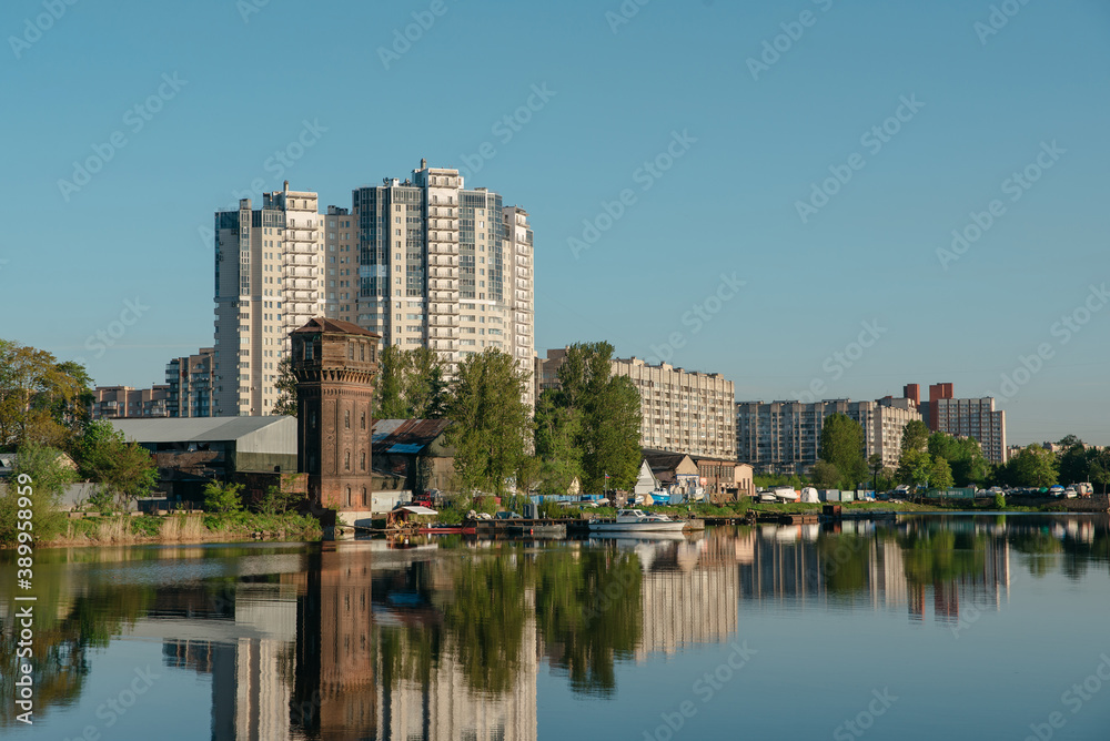 ST. PETERSBURG, RUSSIA - 27 MAY 2020: Galernaya, harbor.