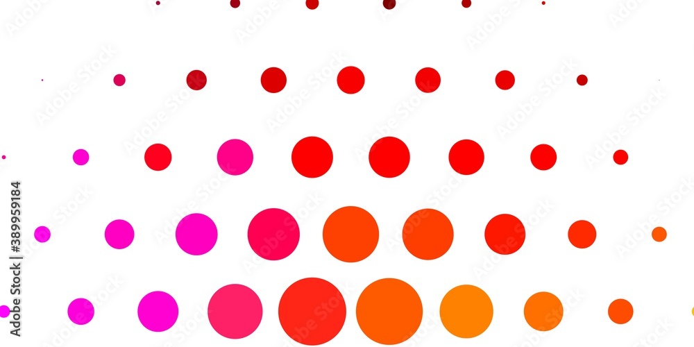 Light Pink, Yellow vector background with spots. Light Pink, Yellow vector background with spots.