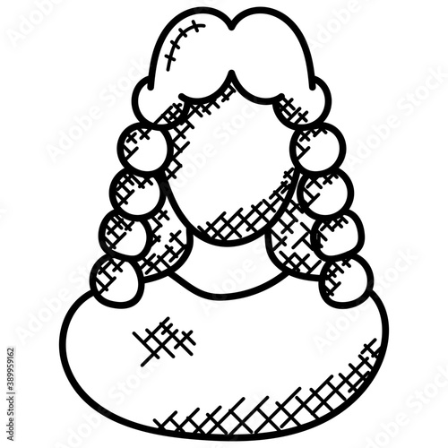 
A public lady prosecutor provides justice in law court
