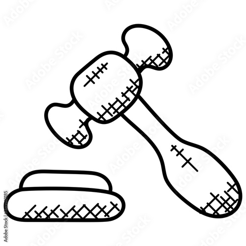
Colored vector icon design of a bidding or auction concept
