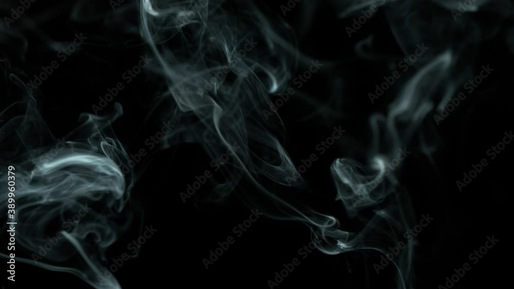 Super Slow Motion Shot Abstract Smoke Isolated on Black Background at 1000fps. Super Slow Motion Shot Abstract Smoke Isolated on Black Background at 1000fps.
