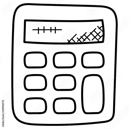 
A portable electronic calculation device, Calculator
