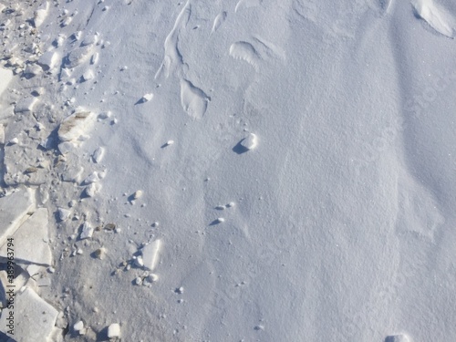 snow on the ground