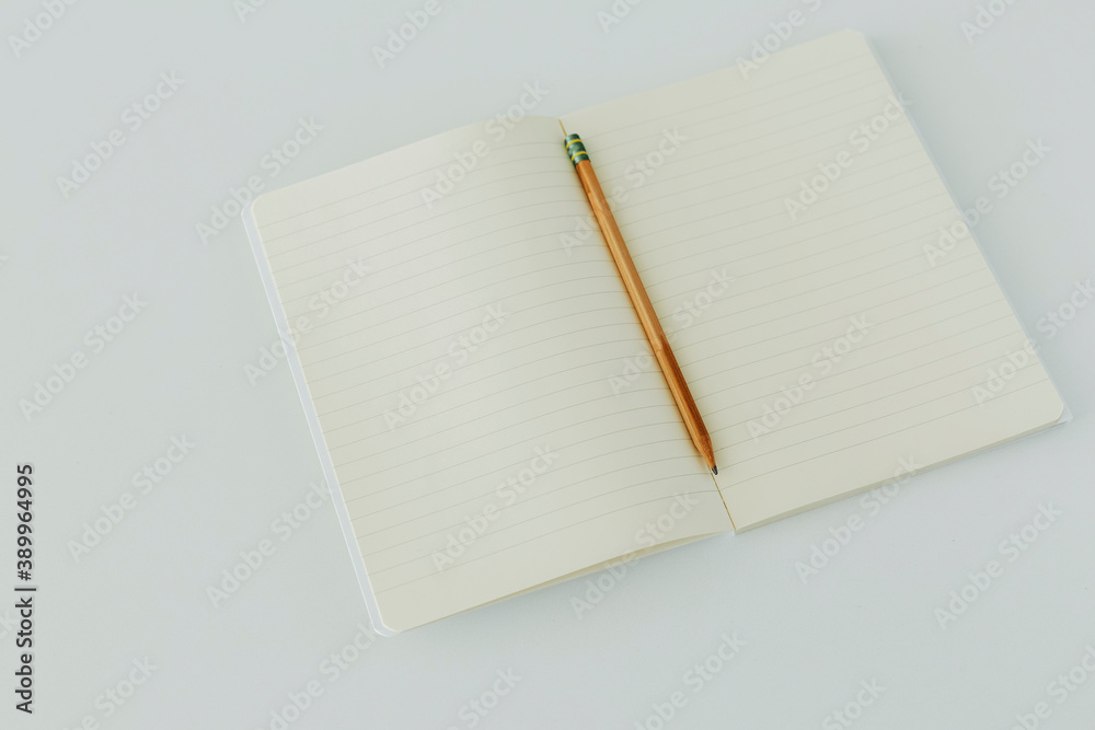 notebook and pencil notebook and pencil