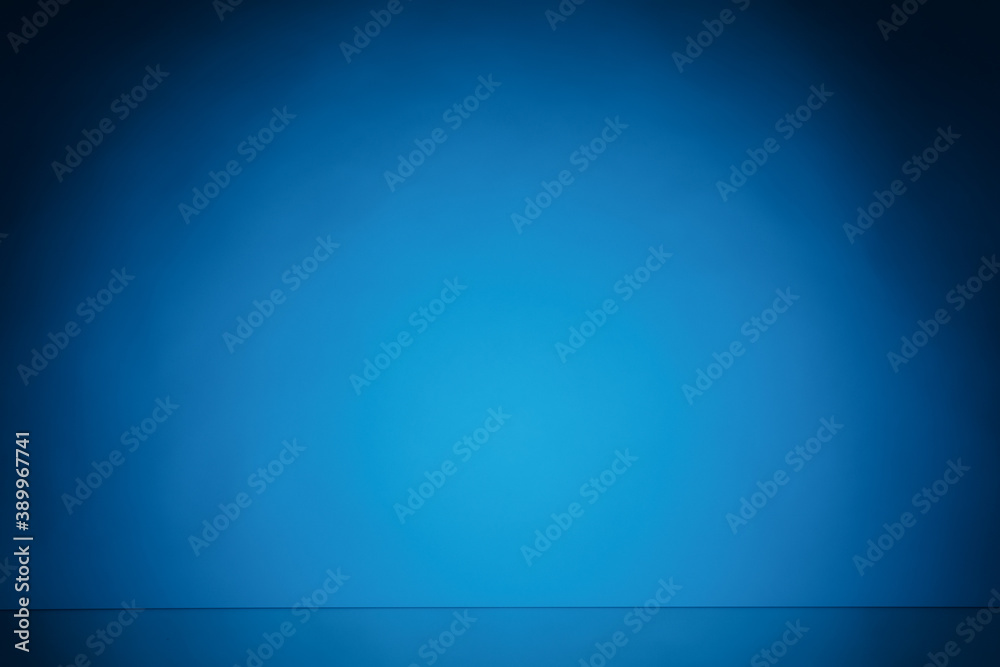 blue light paper background with copy-space