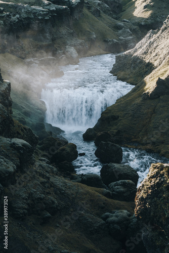 Icelandic nature  Landscape in Summer