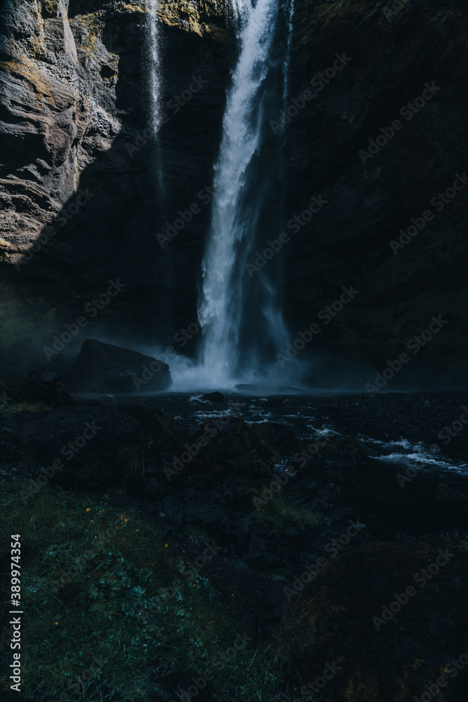 Naklejka premium Icelandic nature, Landscape in Summer