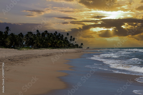 Sunset in Rio Grande  Puerto Rico