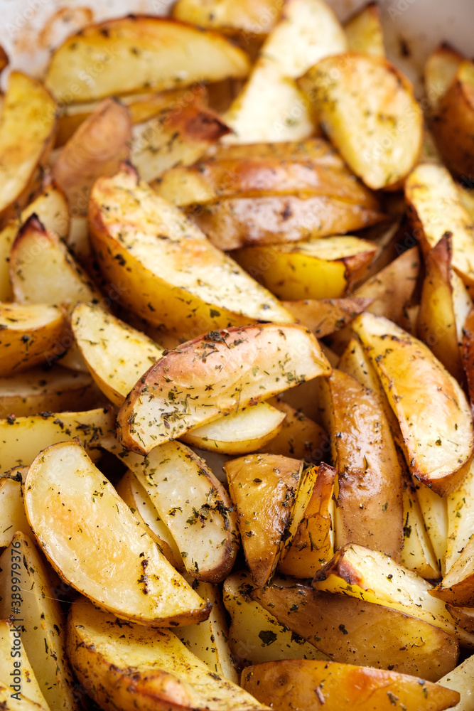Rustic baked potatoes Rustic baked potatoes