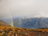 rainbow in the mountains
New Zealand 
Kepler