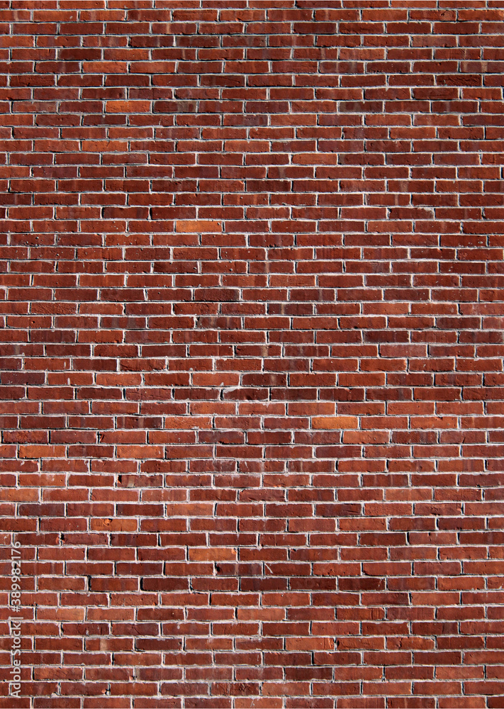 Red brick wall Red brick wall